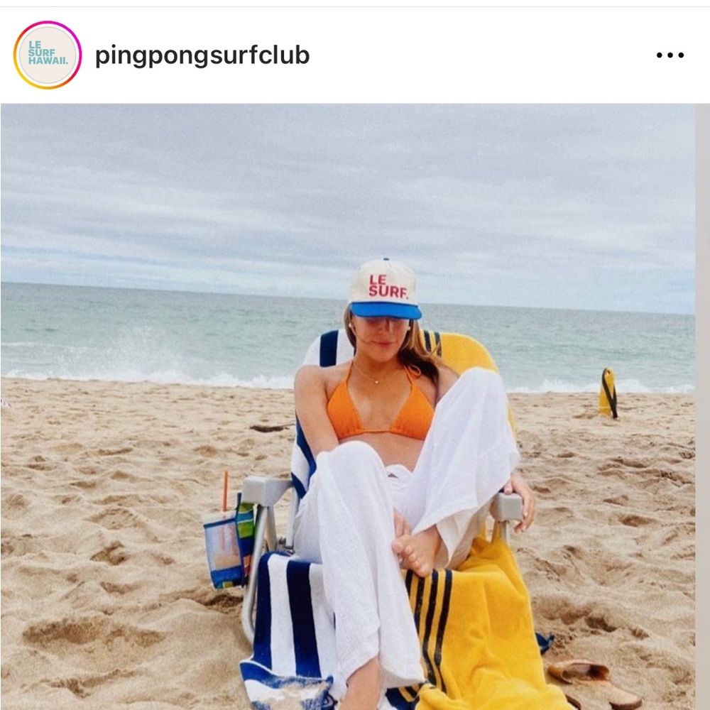 Ping pong surf club hat